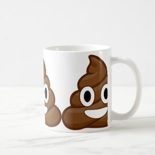 poop emoji koffiemok
