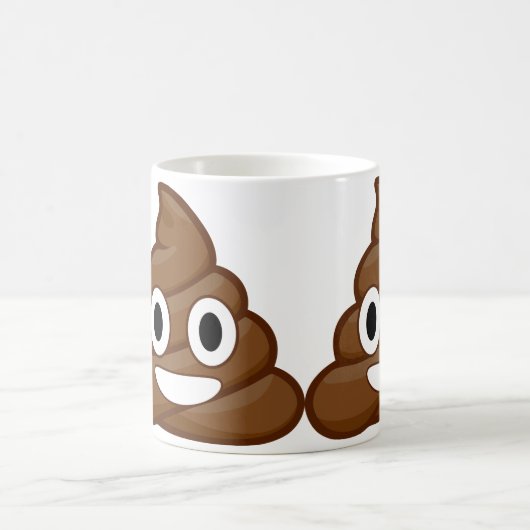 poop emoji koffiemok (Center)