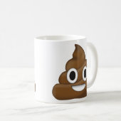 Poop emoji koffiemok (Voorkant rechts)