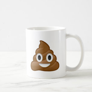 Poop emoji koffiemok