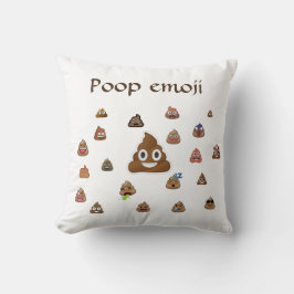 Poop Emoji Kussen