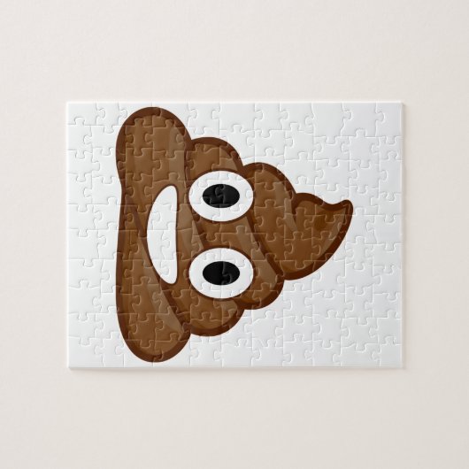 poop emoji legpuzzel (Horizontaal)