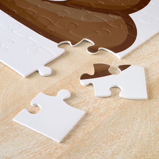 poop emoji legpuzzel (Zijkant)