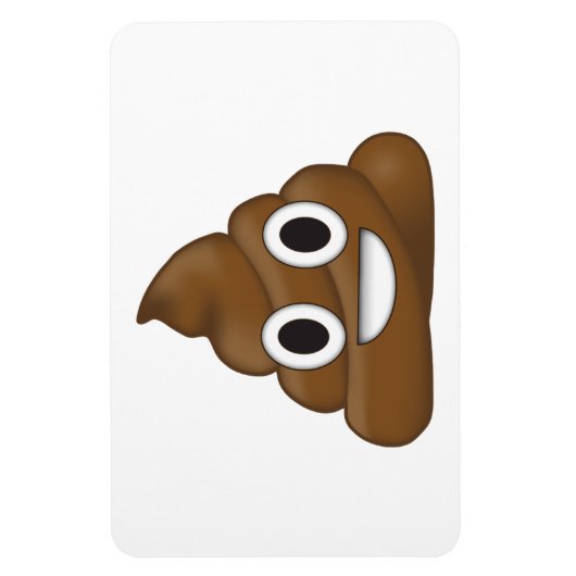Poop Emoji Magneet (Verticaal)