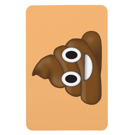 Poop emoji magneet (Verticaal)