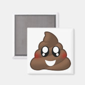 Poop Emoji Magneet (Voorkant / Achterkant)