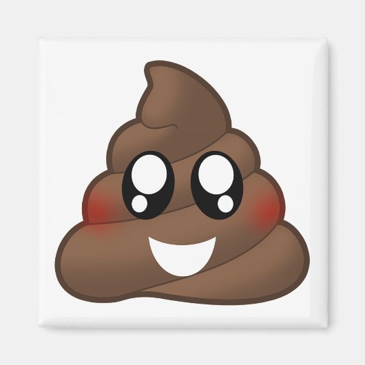 Poop Emoji Magneet (Voorkant)