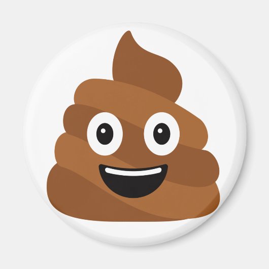 Poop Emoji Magnet (Voorkant)