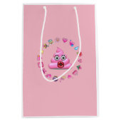 poop emoji medium cadeauzakje (Voorkant)