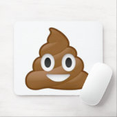 Poop emoji muismat (Met muis)