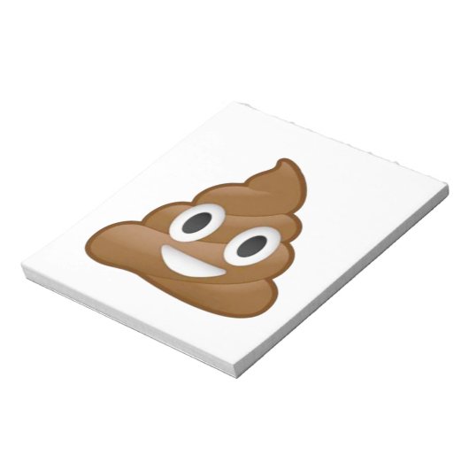 Poop emoji notitieblok (Linkerzijde)