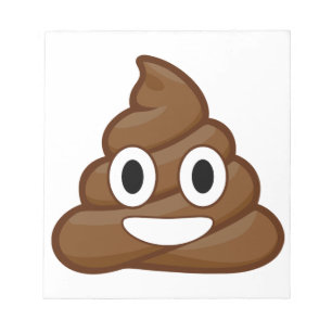 poop emoji notitieblok