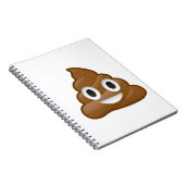 Poop emoji notitieboek (Rechterzijde)