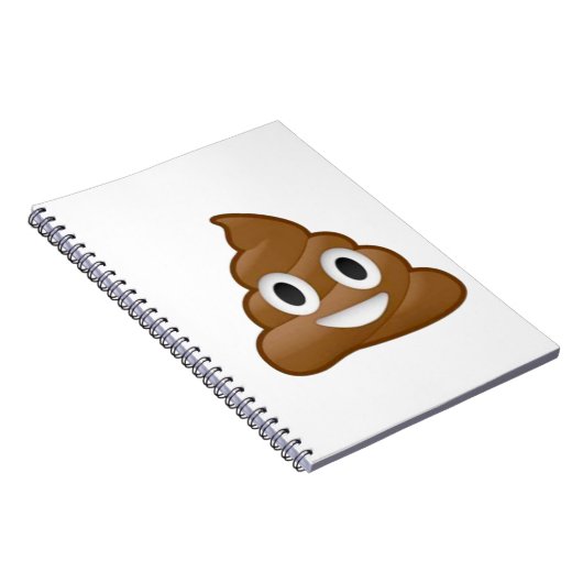 Poop emoji notitieboek (Rechterzijde)