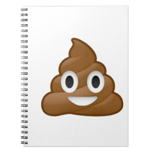 Poop emoji notitieboek