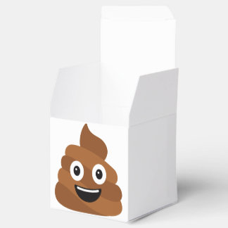 Poop Emoji Party Favor Box Bedankdoosjes