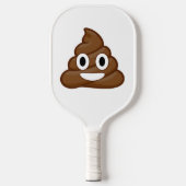 poop emoji pickleball paddle (Voorkant)