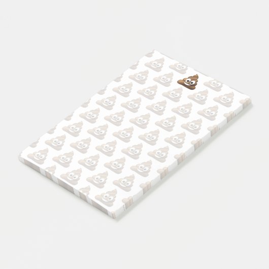 Poop Emoji Post-it® Notes (Schuin)