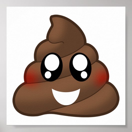 Poop Emoji Poster (Voorkant)