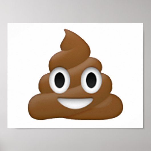 Poop - Emoji Poster (Voorkant)