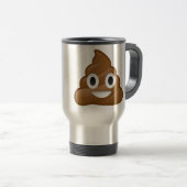 Poop emoji reisbeker (Voorkant rechts)