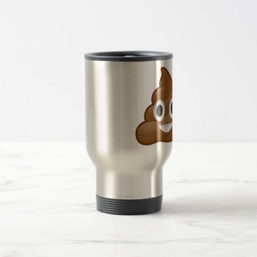 Poop emoji reisbeker (Center)