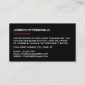 Poop Emoji, Septic Company, Septic Engineer Visitekaartje (Achterkant)