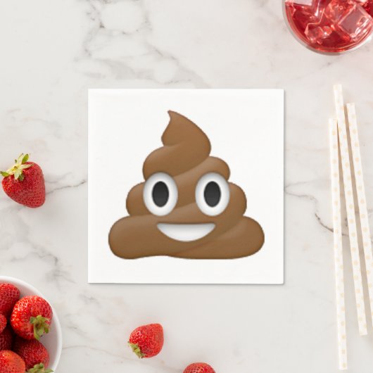 Poop - Emoji Servetten (Insitu)