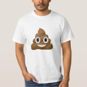 Poop Emoji Shirt (Voorkant)