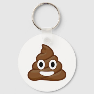 poop emoji sleutelhanger