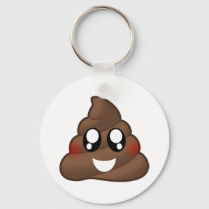 Poop Emoji Sleutelhanger