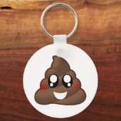 Poop Emoji Sleutelhanger (Voorkant)