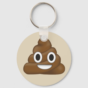 Poop Emoji Sleutelhanger
