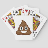 poop emoji speelkaarten (Achterkant)