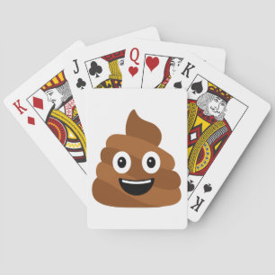 Poop Emoji-speelkaarten Pokerkaarten