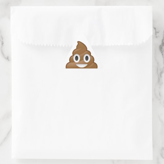 Poop emoji sticker (Tas)