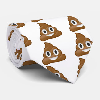 Poop emoji stropdas