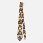 Poop Emoji Stropdas (Voorkant)