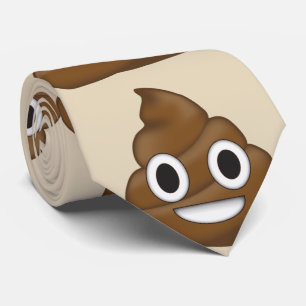 Poop Emoji Stropdas