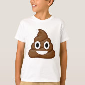 poop emoji t-shirt (Voorkant)