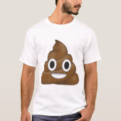 Poop emoji t-shirt (Voorkant)