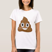 Poop emoji t-shirt (Voorkant)