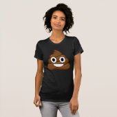 poop emoji t-shirt (Voorkant volledig)