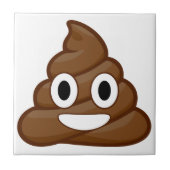 poop emoji tegeltje (Voorkant)