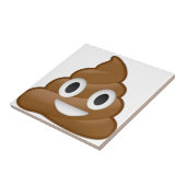 Poop emoji tegeltje (Zijkant)