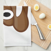 poop emoji theedoek (Quarter Fold)
