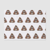 Poop Emoji Tissuepapier (Voorkant)