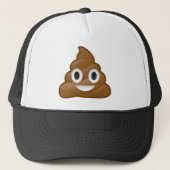 Poop emoji trucker pet (Voorkant)
