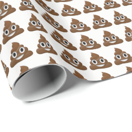 Poop Emoji Wrapping Paper Cadeaupapier