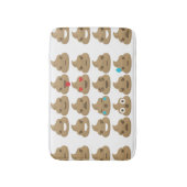poop emojis badbadkamer badmat (Voorkant Verticaal)